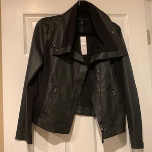 NWT Coated denim jacket